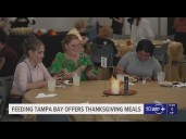 Feeding Tampa Bay provides hundreds of meals to families on Thanksgiving