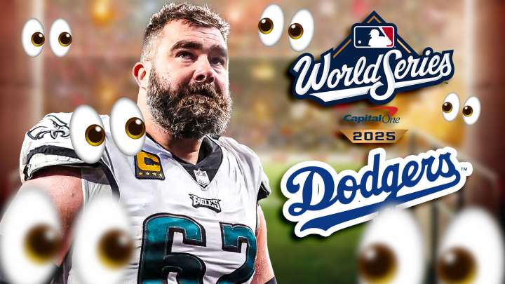 Jason Kelce doubles down on issue with Dodgers’ back