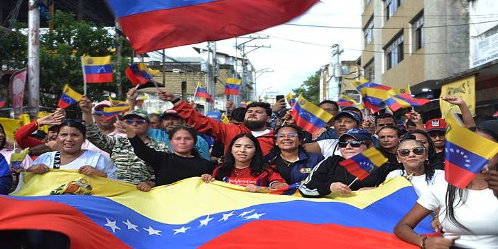 Monaguenses marcharon en defensa de la soberanía nacional