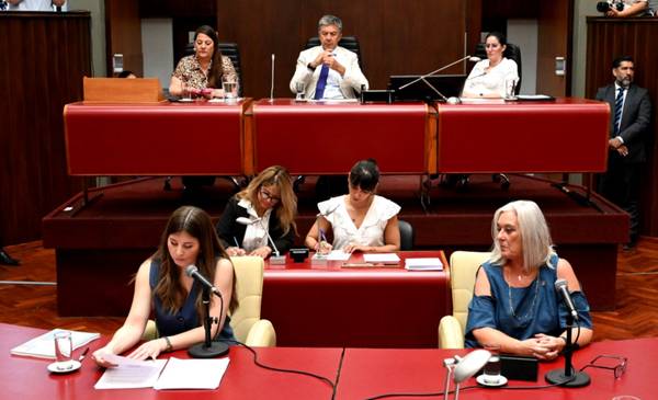 Legislatura realizó una sesión especial para que los senadores por Chubut presenten su informe de actuación anual
