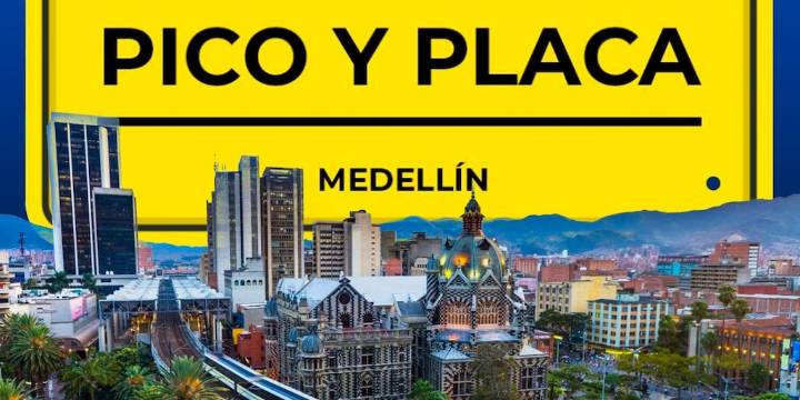 Pilas: Así rotará el Pico y Placa en Medellín este lunes 17 de noviembre