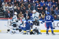 Mammoth run out of gas in 5-3 loss at Toronto