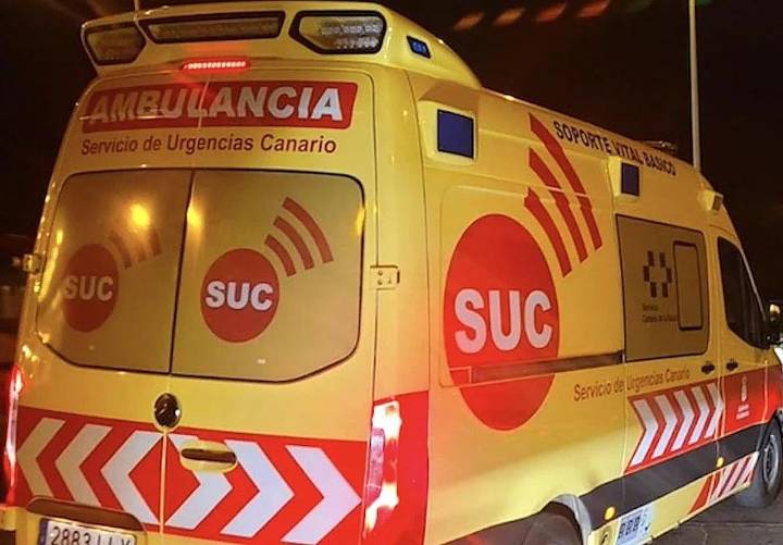 Un herido grave en un atropello en la GC-1 a la altura de Pedro Hidalgo