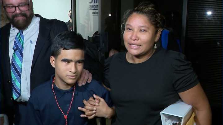 Officials explain what comes next after teen held in federal custody for nearly 50 days is released to his mother