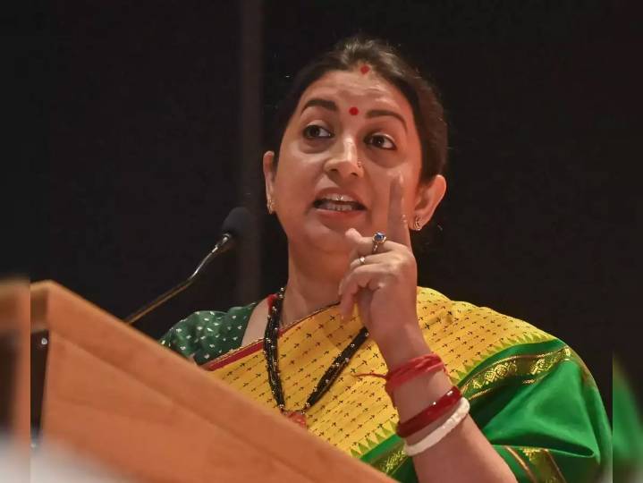NDA govt in Bihar uplifted women from shadow of helplessness, fear: Smriti Irani