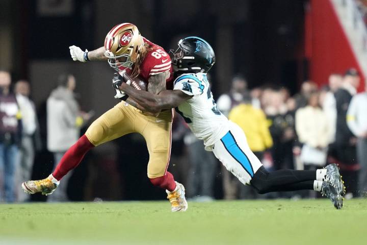 Deadspin | 49ers overcome Brock Purdy's picks, shut down Panthers