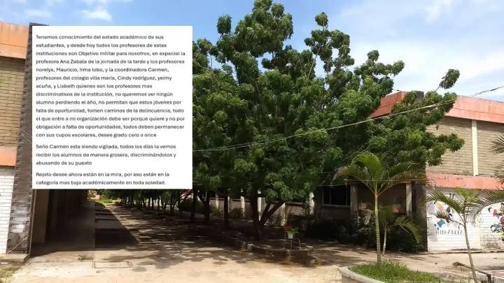 Estudiantes habrían amenazado de muerte a profesores en Soledad por inminente pérdida del año escolar