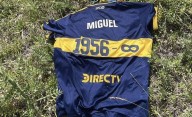 Un habitante de un pueblo de Uruguay encontró la camiseta homenaje de Boca a Russo