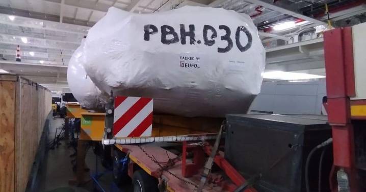 Llegan todos los componentes para el acelerador de protones