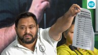 Tejashwi rejects Bihar exit poll projections: ‘Numbers released during voting’