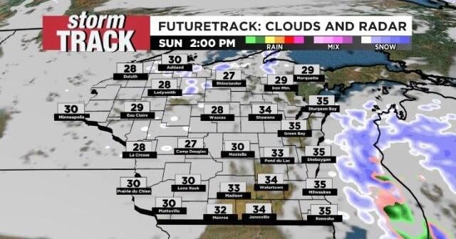 Snow Continues Tonight with Colder Temps Tomorrow