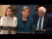 Watch: Sens. Baldwin, Sanders and Slotkin call for 1-year extension of ACA tax credits