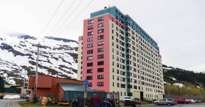 The 'weirdest city in America' where almost everyone lives under one roof