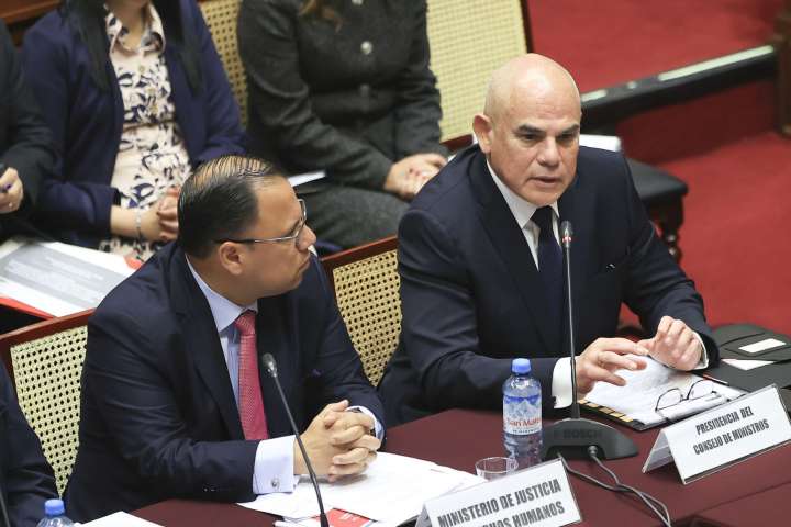 Presidente del Consejo de Ministros, Ernesto Álvarez, pide al Congreso facultades urgentes en seguridad ciudadana