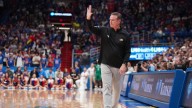 Kansas basketball coach Bill Self highlights his class of 2026 signees