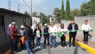 Ricardo Valencia arrancó 3 obras, entregó 55 cisternas y pavimentación en Ozumba