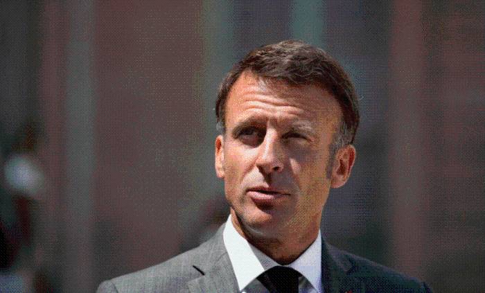 Sheinbaum recibe a Emmanuel Macron en Palacio Nacional