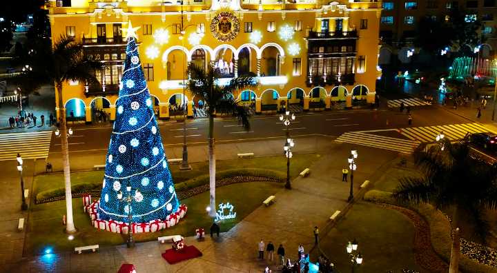 Municipalidad de Lima confirma tradición: se confirma hora y fecha para el encendido del árbol navideño en el Centro Histórico
