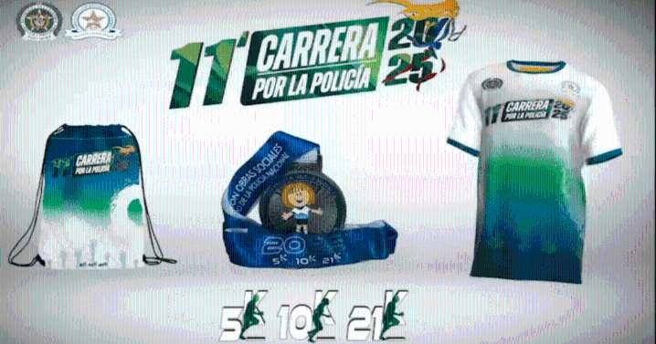 Llega la ‘Carrera por la Policía 2025’ este 9 de noviembre