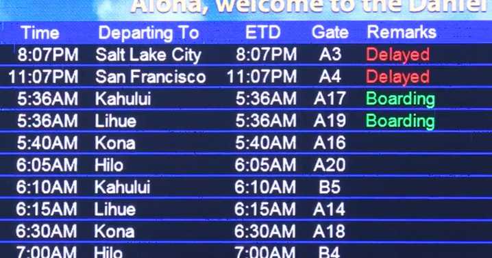 Uncertainty over flight reductions causing anxiety among Hawaii visitors and kama'aina
