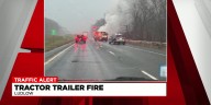 Ludlow tractor trailer fire
