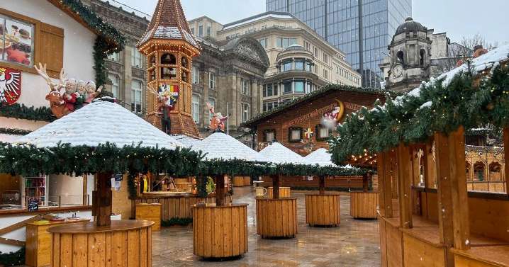 Quietest days to visit Birmingham Christmas Market if you hate crowds