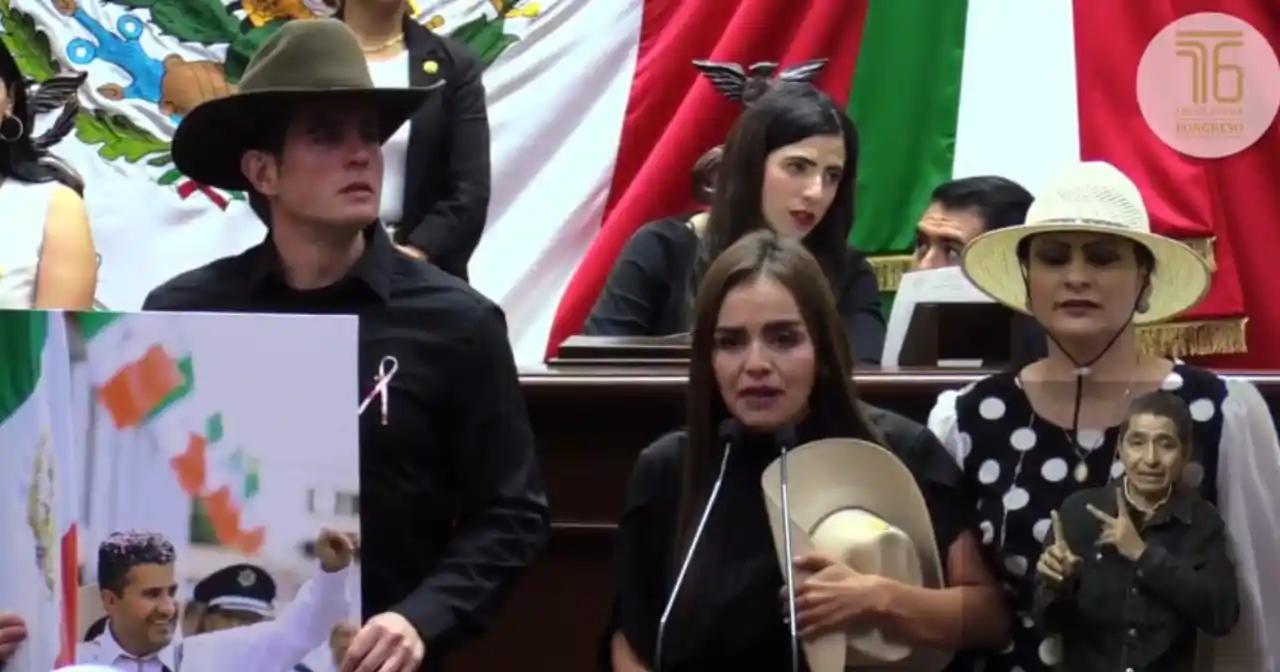 Grecia Quiroz asume como presidenta municipal sustituta de Uruapan