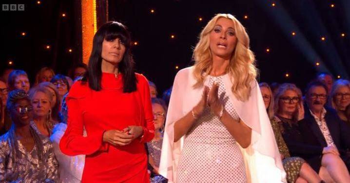 Strictly hosts Tess Daly and Claudia Winkleman apologise for blunder minutes into show