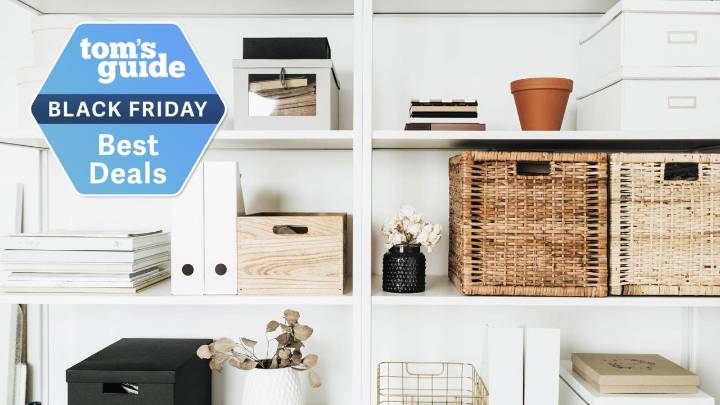 My favorite home storage solutions are on sale for Black Friday — 6 deals to double your space, starting at $11