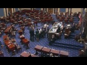 Senate passes spending bill in decisive vote to reopen government, sending it to the House