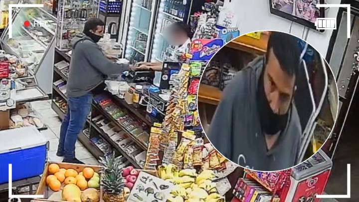 Sujeto asalta tienda del Centro de Durango; cámaras de seguridad captaron el rostro del ladrón