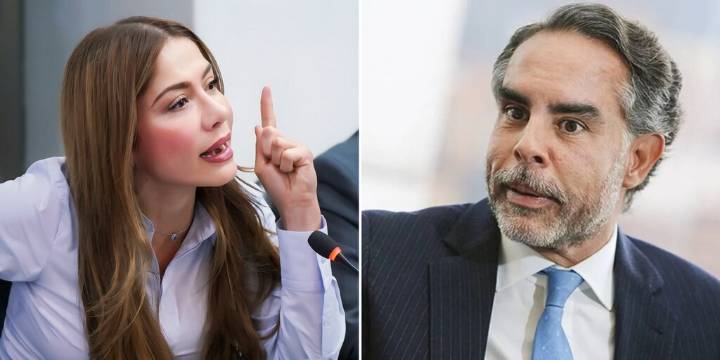 Cathy Juvinao confrontó a Benedetti tras el allanamiento a su casa: “Muchos congresistas hemos sido investigados por la magistrada Lombana”