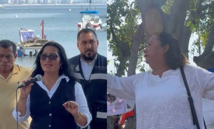 Piden agua a Abelina aunque sea 3 días en Acapulco; ella culpa a Añorve