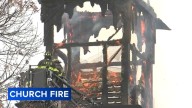 Some 250 firefighters battle 5-alarm fire at vacant church in Pottstown, Montgomery County