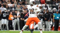 Browns QB Shedeur Sanders' stats against Las Vegas Raiders