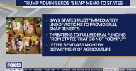 Trump administration orders states to stop full SNAP benefits