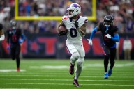 The Bills are keeping Keon Coleman on the bench even with their receiving corps decimated by injuries