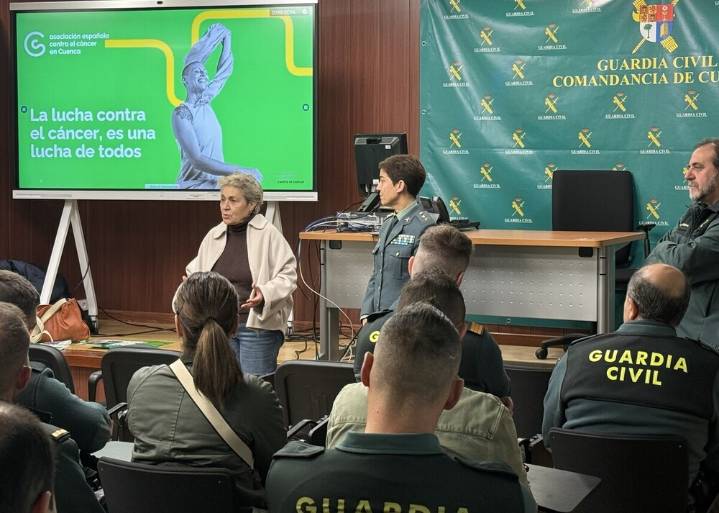 La Guardia Civil acoge las jornadas formativas de la AECC