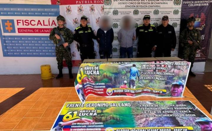 Capturan a alias ´Tuerto´, presunto cabecilla del frente Ismael Ruiz