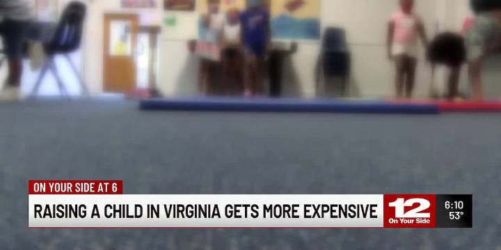 Raising a child in Virginia gets more expensive
