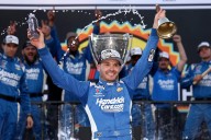 Kyle Larson pulls off a NASCAR Hail Mary to win his second Cup Series title