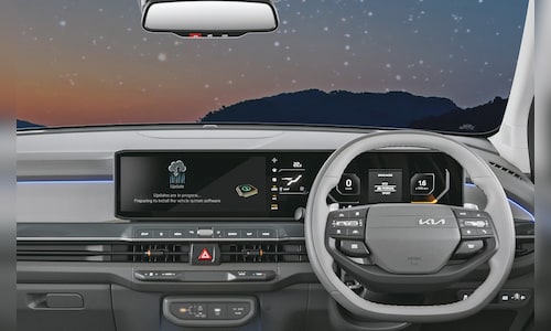 Kia India updates cars before they leave the plant with first