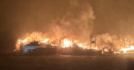 As a storm raged in Newfoundland, a community's fish plant burned to the ground