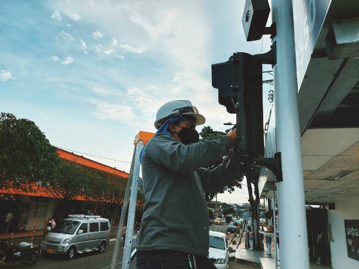 Yopal estrena intersecciones semafóricas