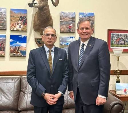 Indian envoy discusses bilateral trade, defence deal with key US Senator