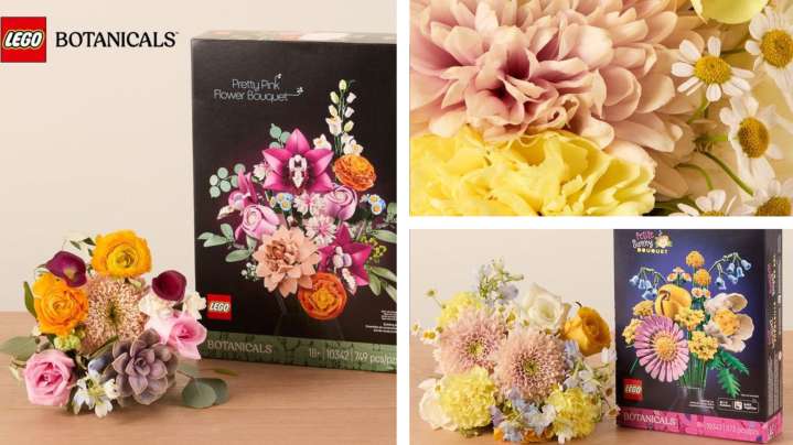 The Lego and Bouqs collab arrangements make perfect gifts that last