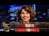 RAYE Thought “WHERE IS MY HUSBAND!” Could Help Her Find One | The Tonight Show Starring Jimmy Fallon