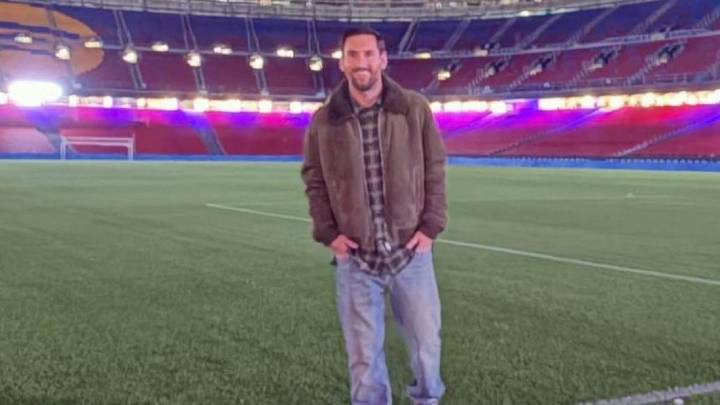 Como Messi por su casa