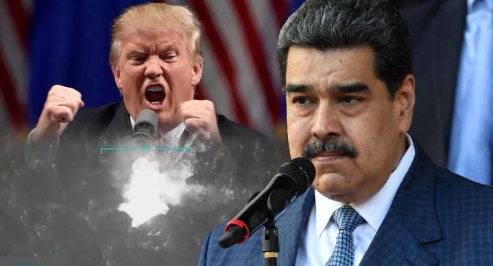 Nicolás Maduro advierte a Trump que una intervención en Venezuela acabaría con su carrera política