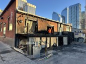 Overnight blaze damages Bridgette Bar, forces temporary closure